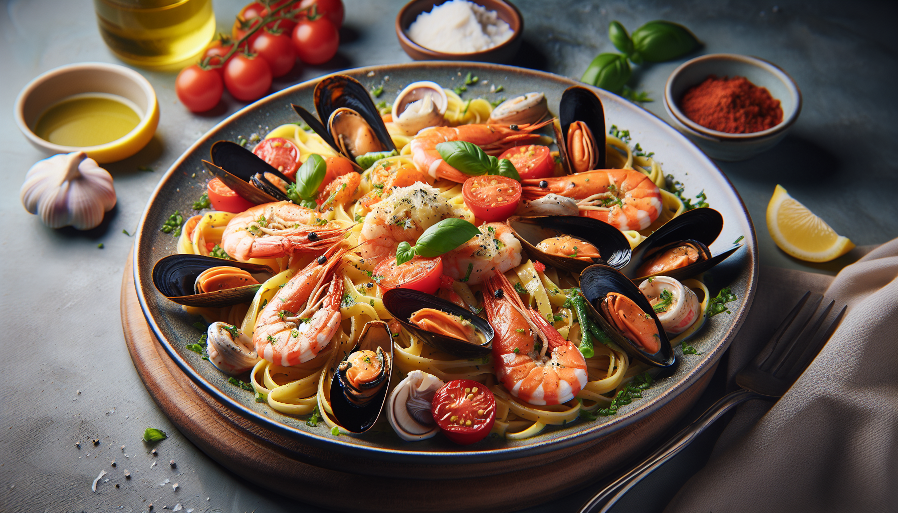 pasta ai frutti di mare